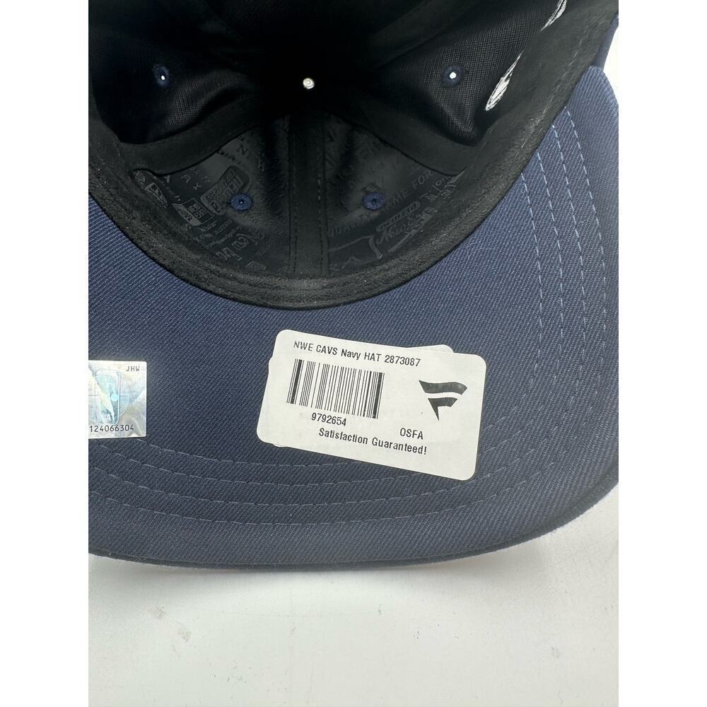Cleveland Cavaliers New Era Black Label Series Suiting 9Twenty Adjustable Hat - Picture 7 of 7